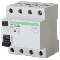 Пристрій захисного відлючення Promfactor FPR-AC 50А/0,3A 4P АС (FPR4050300AC) Пристрій захисного відлючення Promfactor FPR-AC 50А/0,3A 4P АС (FPR4050300AC)