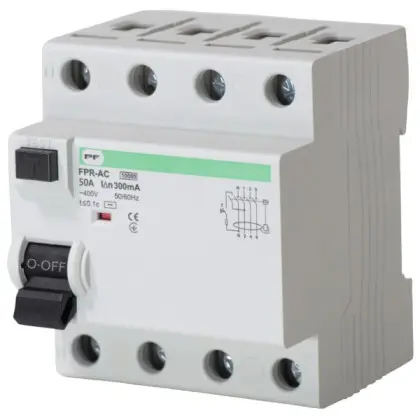 Устройство защитного отключения Promfactor FPR-AC 50А/0,3A 4P АС (FPR4050300AC)