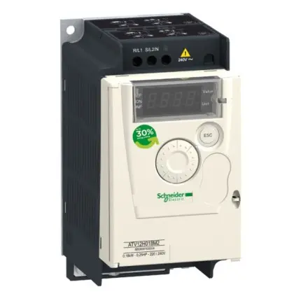 Частотный преобразователь Schneider electric ATV12 240В 1ф 0,18кВт (без брендовой коробки) Частотный преобразователь Schneider electric ATV12 240В 1ф 0,18кВт (без брендовой коробки)