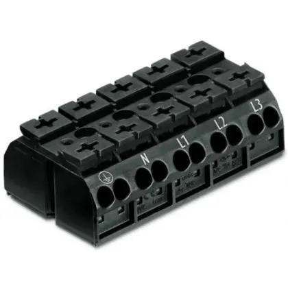Клема Wago 862-1505 PE-N-L1-L2-L3 Клема Wago 862-1505 PE-N-L1-L2-L3