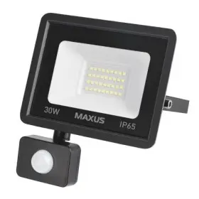 Прожектор Maxus FL-04 30Вт 5000K sensor (1-MFL-04-3050s)