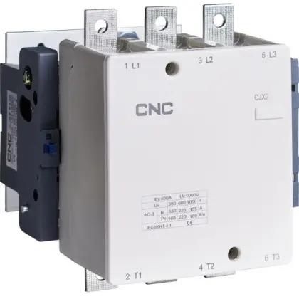 Электромагнитный контактор CNC CJX2-F-400 200кВт 220В 400А (Б00030464)