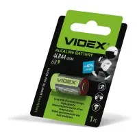Лужна батарея Videx 4LR44 (4LR44/A544 1B) 1 шт