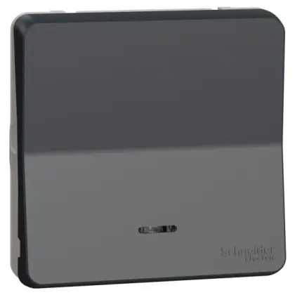 Выключатель Schneider Electric MUR35025 с подсветкой IP55 (черный) Выключатель Schneider Electric MUR35025 с подсветкой IP55 (черный)