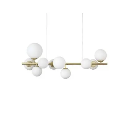 Подвесной светильник, люстра Ideal Lux 283791 Perlage G9 10x15W 3000K IP20 Подвесной светильник, люстра Ideal Lux 283791 Perlage G9 10x15W 3000K IP20