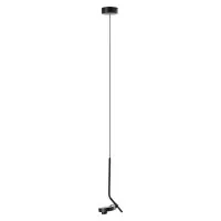 Підвісний світильник, люстра Azzardo AZ5634 Iseo LED 1x7W 3000K 407Lm IP20 чорний