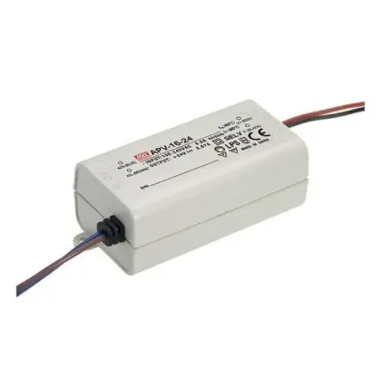 Блок питания Mean Well 16.08W DC24V IP42 (APV-16-24) Блок питания Mean Well 16.08W DC24V IP42 (APV-16-24)