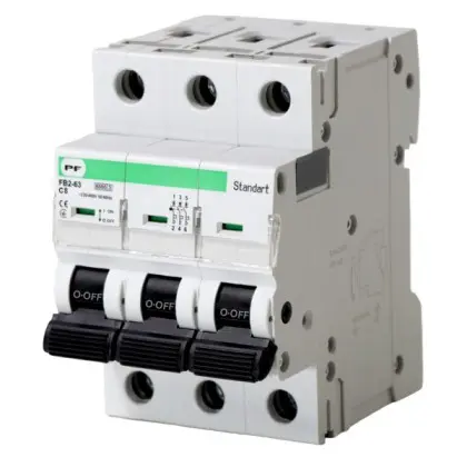 Электро-автомат Promfactor STANDART FB2-63 3P C 8A 6кА (FB2C3008)