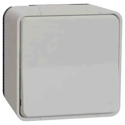 Накладной 1-клавишный выключатель Schneider Electric MUR39021 IP55 (белый)