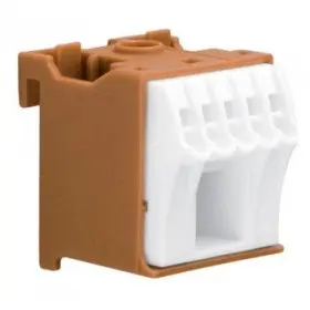 Блок фазних клем Hager KN06P 1x16мм2+5x4мм2