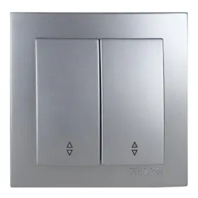 Выключатель Nilson Touran серебро 2кл проходной ( 24131009 )