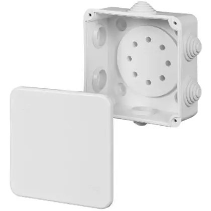 Коробка распределительная Elektro-Plast Fast-Box-110х110х52(0243-00) Коробка распределительная Elektro-Plast Fast-Box-110х110х52(0243-00)