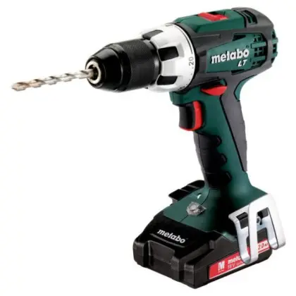 Аккумуляторная дрель-шуруповерт Metabo BS 18 LT 18В 60Нм 2xLi-PowerCompact 2Ач (602102530) Аккумуляторная дрель-шуруповерт Metabo BS 18 LT 18В 60Нм 2xLi-PowerCompact 2Ач (602102530)