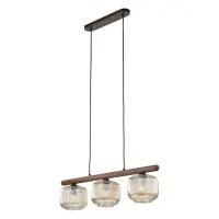 Підвісний світильник, люстра TK Lighting 11069 Salvia E14 3x10W IP20 коричневий Підвісний світильник, люстра TK Lighting 11069 Salvia E14 3x10W IP20 коричневий