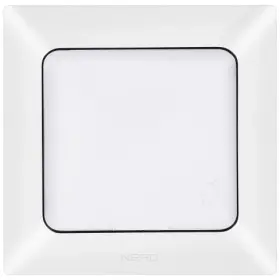 Розетка NE-AD ARAS 93-110-09 с з/к и крышкой белая