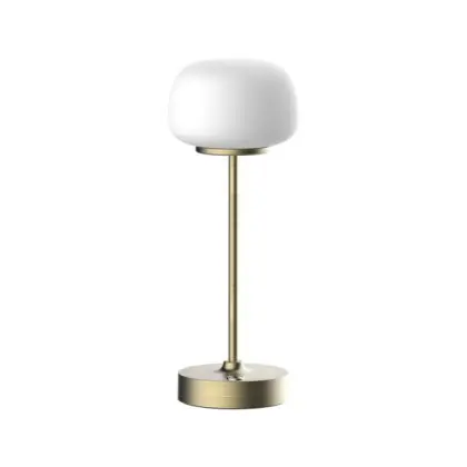 Настільна лампа з акумулятором Goldlux 329851 Rimini LED 1x1.8W 2700K 150Lm IP20 золота Настільна лампа з акумулятором Goldlux 329851 Rimini LED 1x1.8W 2700K 150Lm IP20 золота