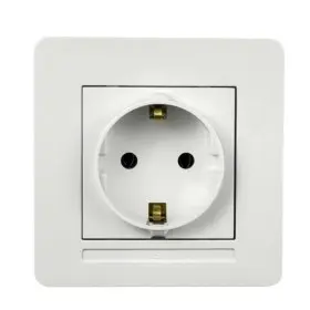 Розетка Nilson Selene біла 1-на з заземленням ( 23111017 )