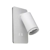 Бра, настінний світильник Goldlux 324351 Paris GU10+Led 2x10+6W IP20 WH