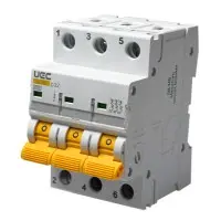 Автоматичний вимикач UEC SB-M8 3P 32A C 4,5кA (MCB45-3-032-C) Автоматичний вимикач UEC SB-M8 3P 32A C 4,5кA (MCB45-3-032-C)