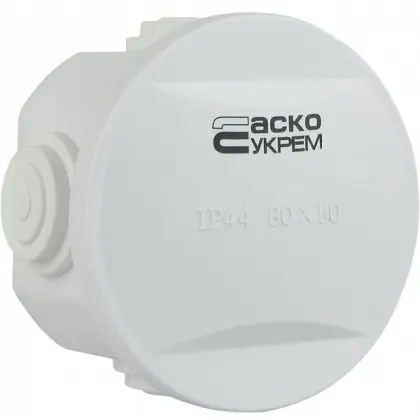Розподільча коробка Аско-Укрем (TY-RA) 80x50мм (A0150170016) Розподільча коробка Аско-Укрем (TY-RA) 80x50мм (A0150170016)