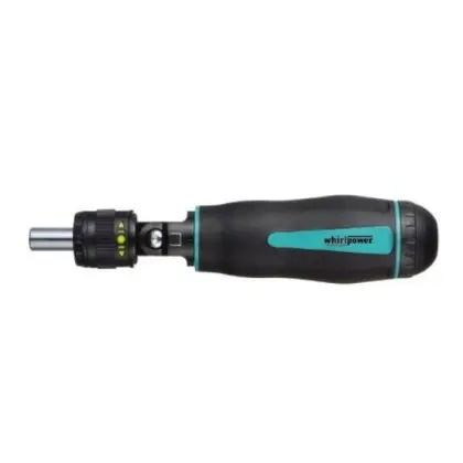 Трехпозиционная отвертка-держатель бит Whirlpower 1717-7-4814 (23314) 1/4" с трещоткой