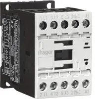 Корпусний контактор Hager EV00701C 3P 7А 230В АС 1НЗ AC-3