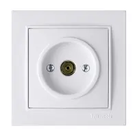 Розетка Nilson Thor белая TV концевая ( 27111029 )