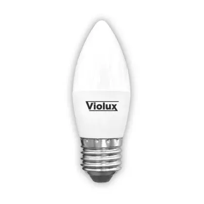 Лампа світлодіодна QUANTUM C37 6W E27 3000K Violux ( 814303 ) Лампа світлодіодна QUANTUM C37 6W E27 3000K Violux ( 814303 )