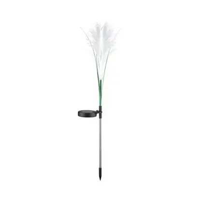 Уличный светильник на солнечной батарее Goldlux 329448 Grass LED 3000K IP44 белый Уличный светильник на солнечной батарее Goldlux 329448 Grass LED 3000K IP44 белый