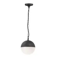 Уличный светильник Goldlux 311627 Ulsa E27 1x12W IP44 черный