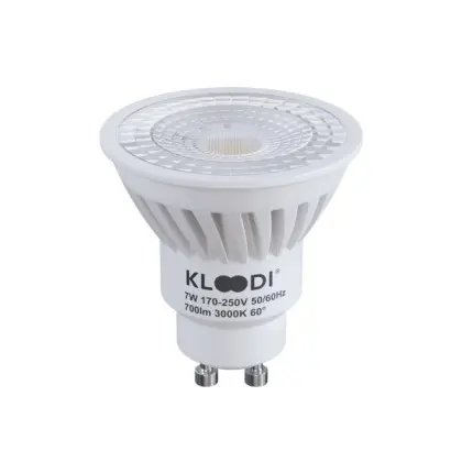 Светодиодная лампочка Kloodi KDGU10-7WSMD 3K 60D DIM GU10 700Lm IP20