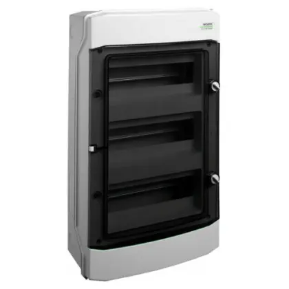 Настенный модульный щиток NOARK PHS 36T 3x12м IP65 (101496) Настенный модульный щиток NOARK PHS 36T 3x12м IP65 (101496)