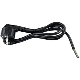 Провод сетевой с вилкой VIOLUX 3х1 1,5м 16A с заземлением черный ( 920642 )