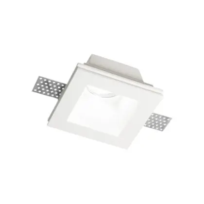 Гипсовый точечный светильник Ideal Lux 139029 Samba GU10 1x50W IP20 белый