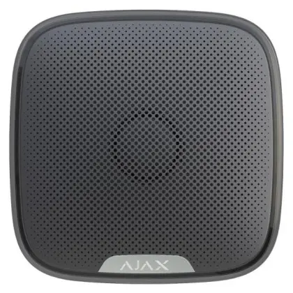 Внешняя беспроводная сирена Ajax 1158 Street Siren (черный)
