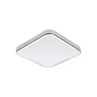 Світильник стельовий Eglo 96229 Manilva LED 1x16W 3000K 1500Lm IP44 хром Світильник стельовий Eglo 96229 Manilva LED 1x16W 3000K 1500Lm IP44 хром