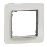 Однопостовая рамка Schneider Electric Sedna Elements искусственное белое стекло SDD360801 Однопостовая рамка Schneider Electric Sedna Elements искусственное белое стекло SDD360801