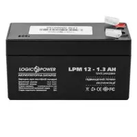 Аккумулятор LogicPower AGM LPM 12-1.3 AH 12В Аккумулятор LogicPower AGM LPM 12-1.3 AH 12В
