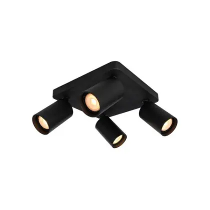 Светильник поворотный, спот Italux SPL-23436-4S-BK Nesto GU10 4x10W IP20 черный