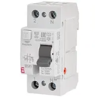 ПЗВ Eti 1Р+N EFI6-P2 25/0,03 A 6кА (2061261) ПЗВ Eti 1Р+N EFI6-P2 25/0,03 A 6кА (2061261)