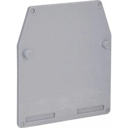 Замикаюча кришка ETI ESC-CBC.2-10/PT сіра (3903010) Замикаюча кришка ETI ESC-CBC.2-10/PT сіра (3903010)