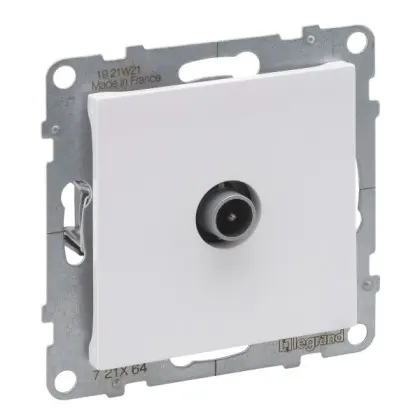 Розетка TV зірка Legrand SUNO (білий) 721164 Розетка TV зірка Legrand SUNO (білий) 721164