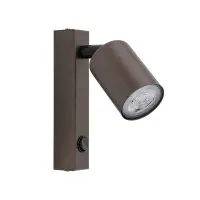Бра, настінний світильник TK Lighting 4872 Top GU10 1x10W IP20 коричневий Бра, настінний світильник TK Lighting 4872 Top GU10 1x10W IP20 коричневий