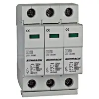 Захисний розрядник Schrack IS010448 UAS клас З 3P 25kA 280В