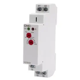 Реле затримки відключення при зникненні живлення CNC Electric YCT8-D AC/DC 12-240В 1СО 16А АС1 250 (Б00044216)