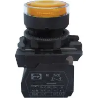 Кнопка Promfactor FP5-AW3561230 1NO жовта (FP5-AW3561230)