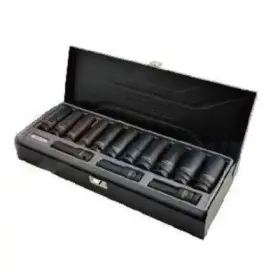 Набор ударных головок Whirlpower 1274-IS01 (23108) 1/2" 10-24мм (14шт в металлическом кейсе)