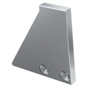 Заглушка Lumines для типу I6 6мм без отвору ліва срібло