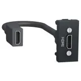 HDMI розетка Schneider Electric NU343054 1М (антрацит)