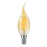 Филаментная лампа Maxus C37 FM-T 220Вт E14 Golden (1-MFM-731)